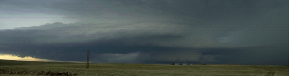 HP supercell in eastern Colorado